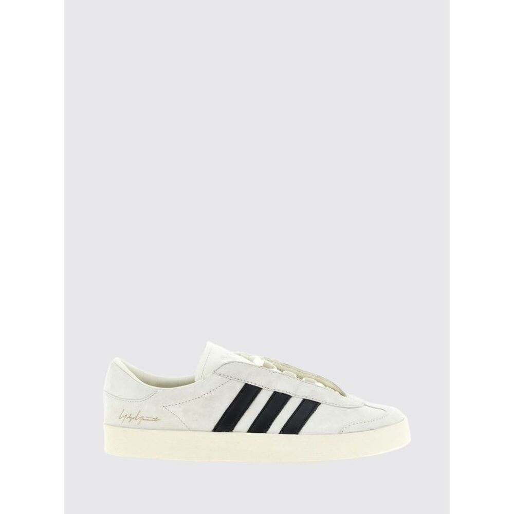 Y-3 Men Y-3 Gazelle Leather And Suede Trainers With Contrast Logo